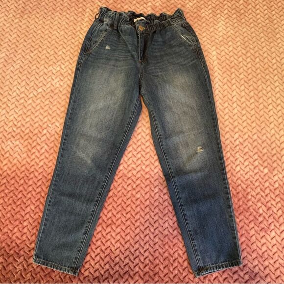 NEW STS Blue Paper Bag Distressed Jeans Womens Waist Size 28 - Picture 4 of 11